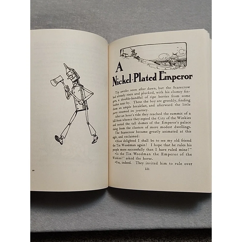 The Land of Oz by L. Frank Baum (1999 Konecky‎ Hardcover) Clean